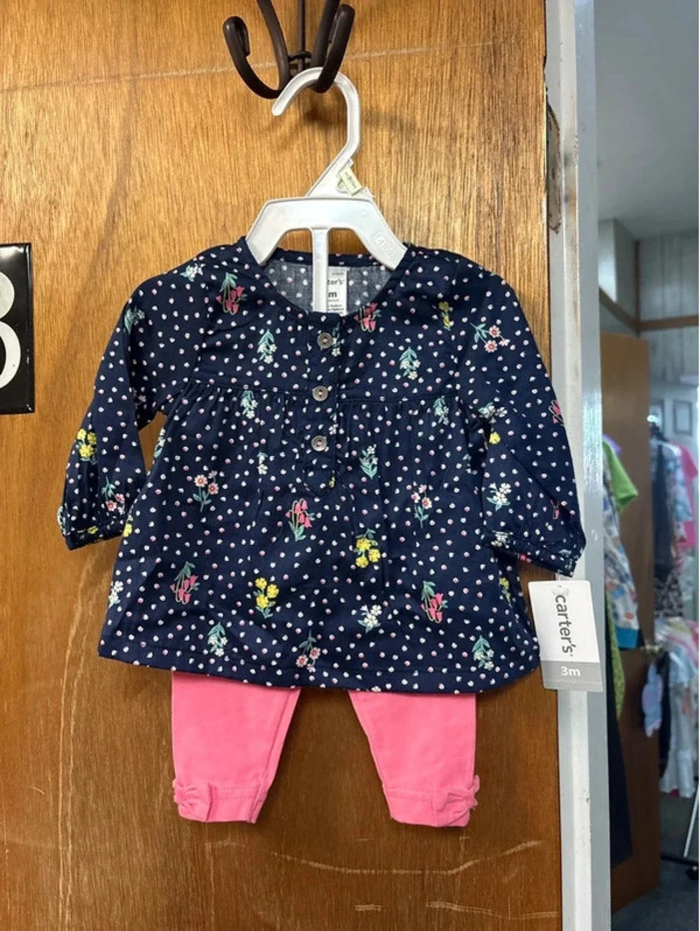 Carters Baby Girl Set 3 months NWT